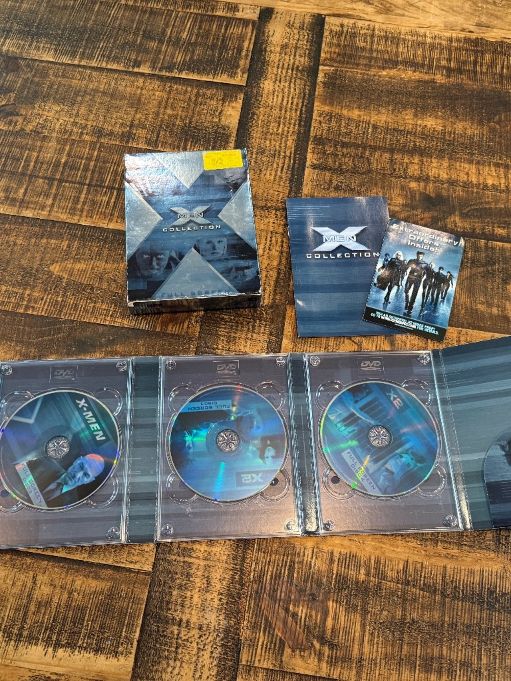 X Men Collection 4 Disc DVD Box Set